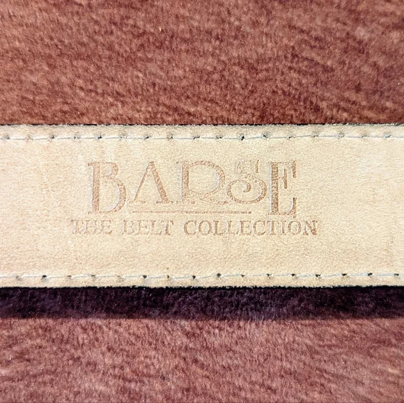 Studio Barse Black Leather Belt with Silver Conchos and Buckle - Picture 10 of 13